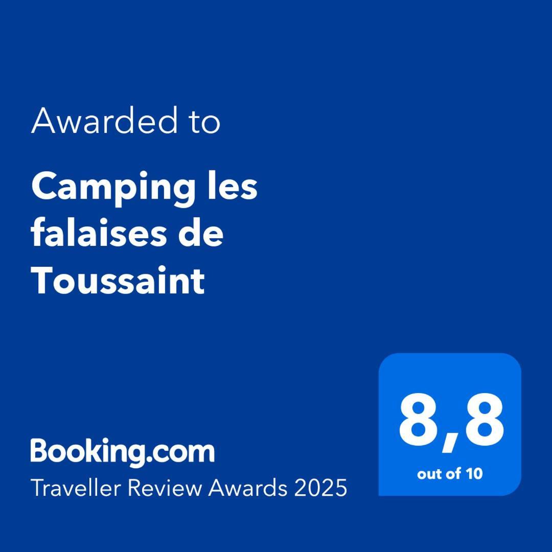 Camping Les Falaises De Toussaint Kültér fotó